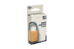 Brass padlock